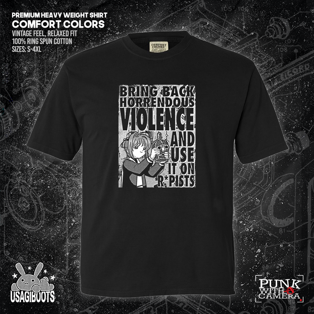 Bring Back Horrendous Violence And Use It On Rapists - Usagi Boots