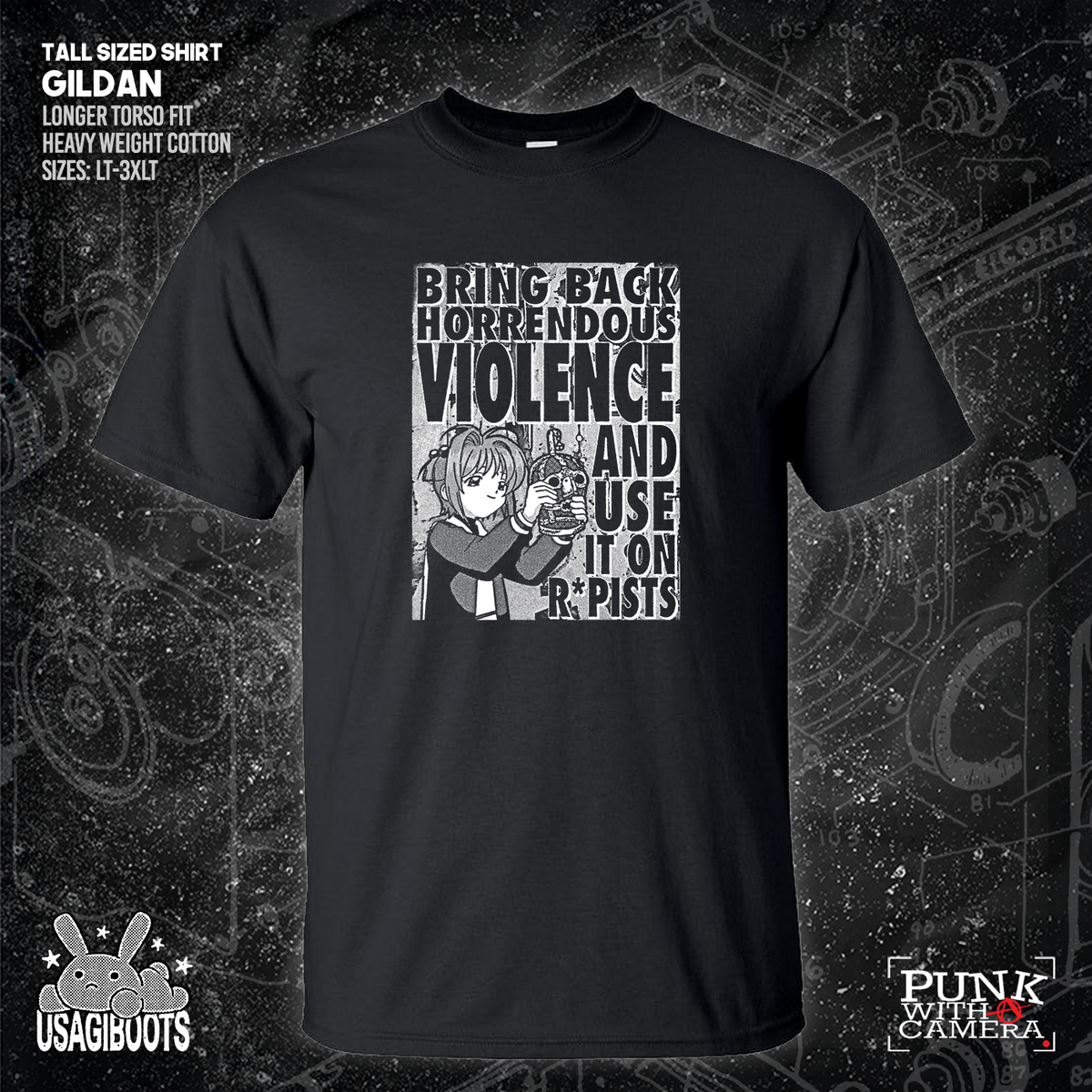 Bring Back Horrendous Violence And Use It On Rapists - Usagi Boots