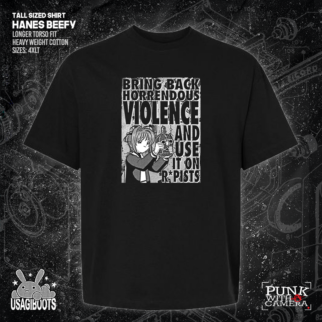 Bring Back Horrendous Violence And Use It On Rapists - Usagi Boots