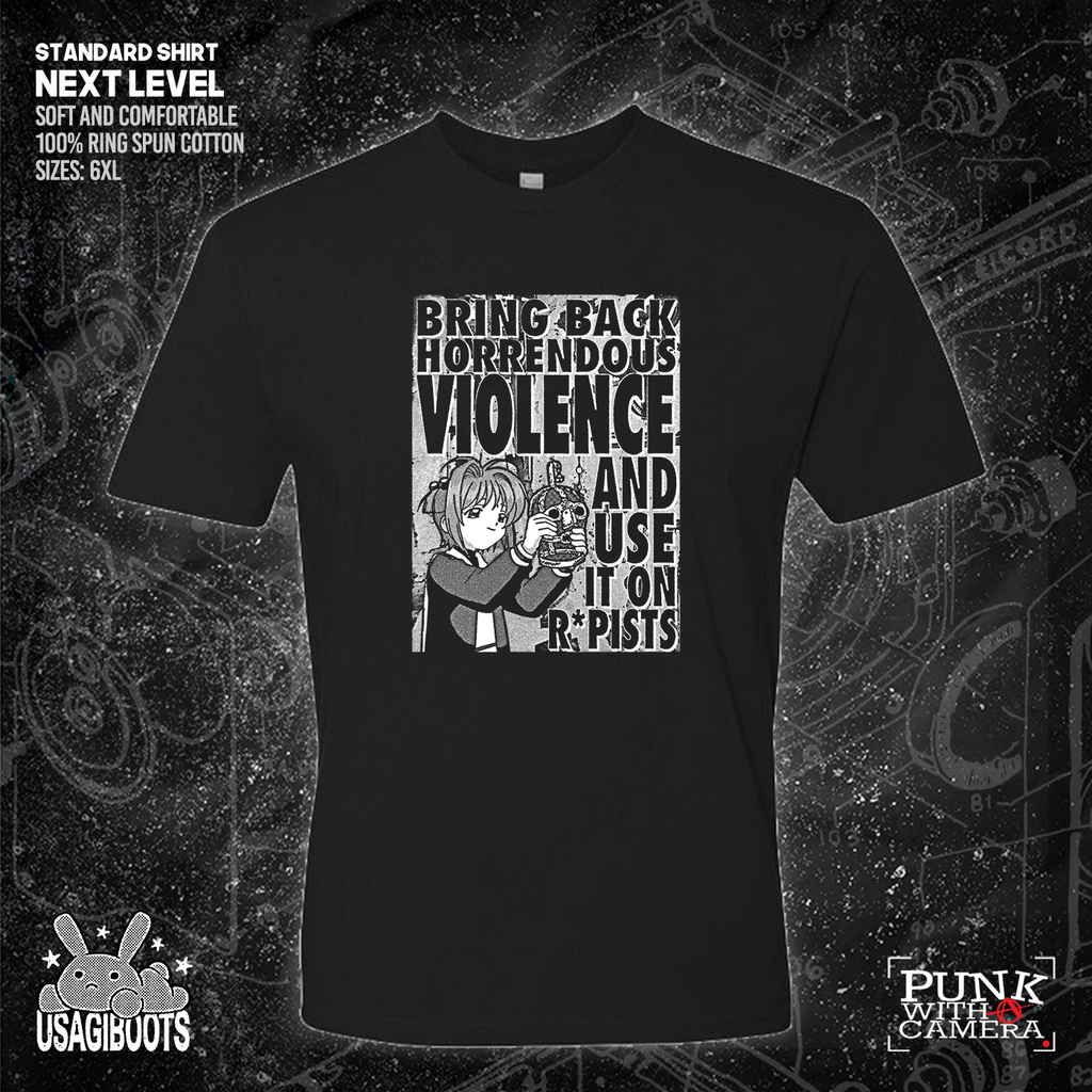 Bring Back Horrendous Violence And Use It On Rapists - Usagi Boots