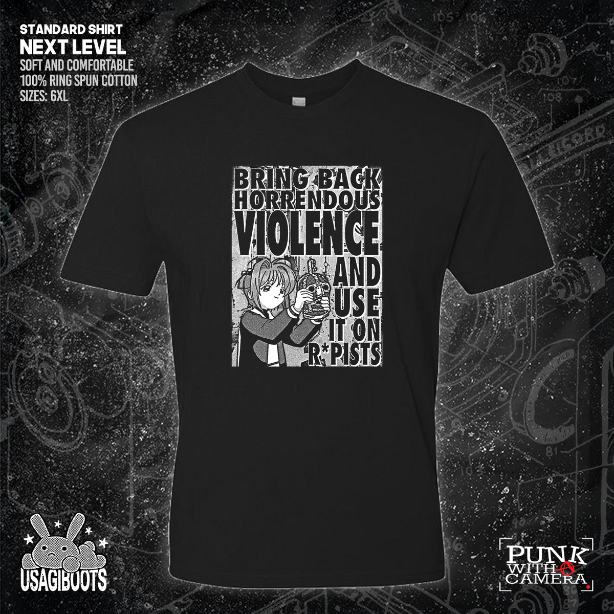 Bring Back Horrendous Violence And Use It On Rapists - Usagi Boots