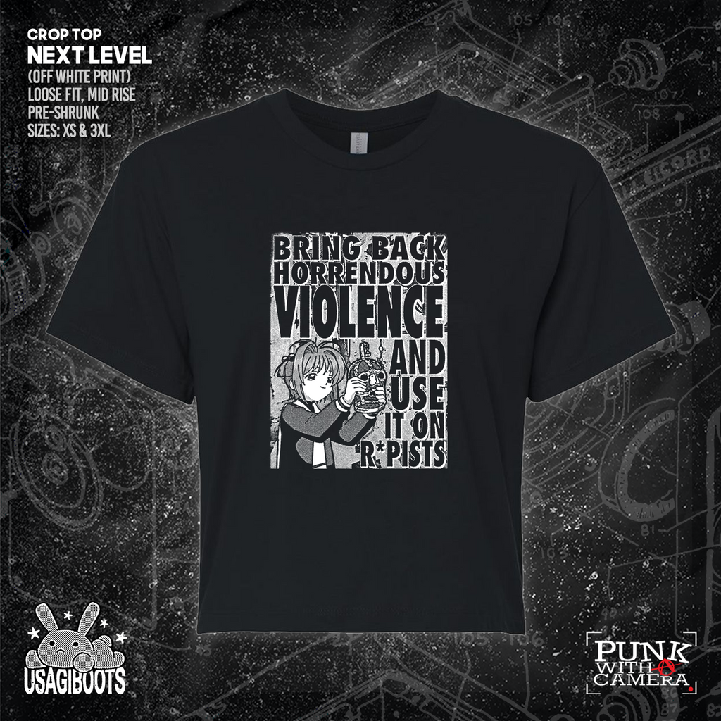 Bring Back Horrendous Violence And Use It On Rapists - Usagi Boots