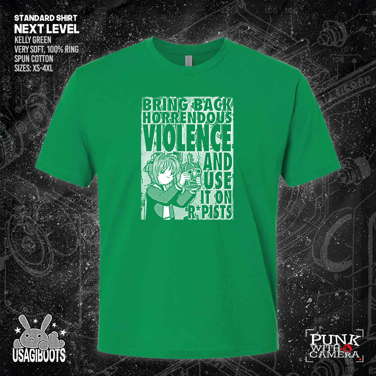 Bring Back Horrendous Violence And Use It On Rapists - Usagi Boots