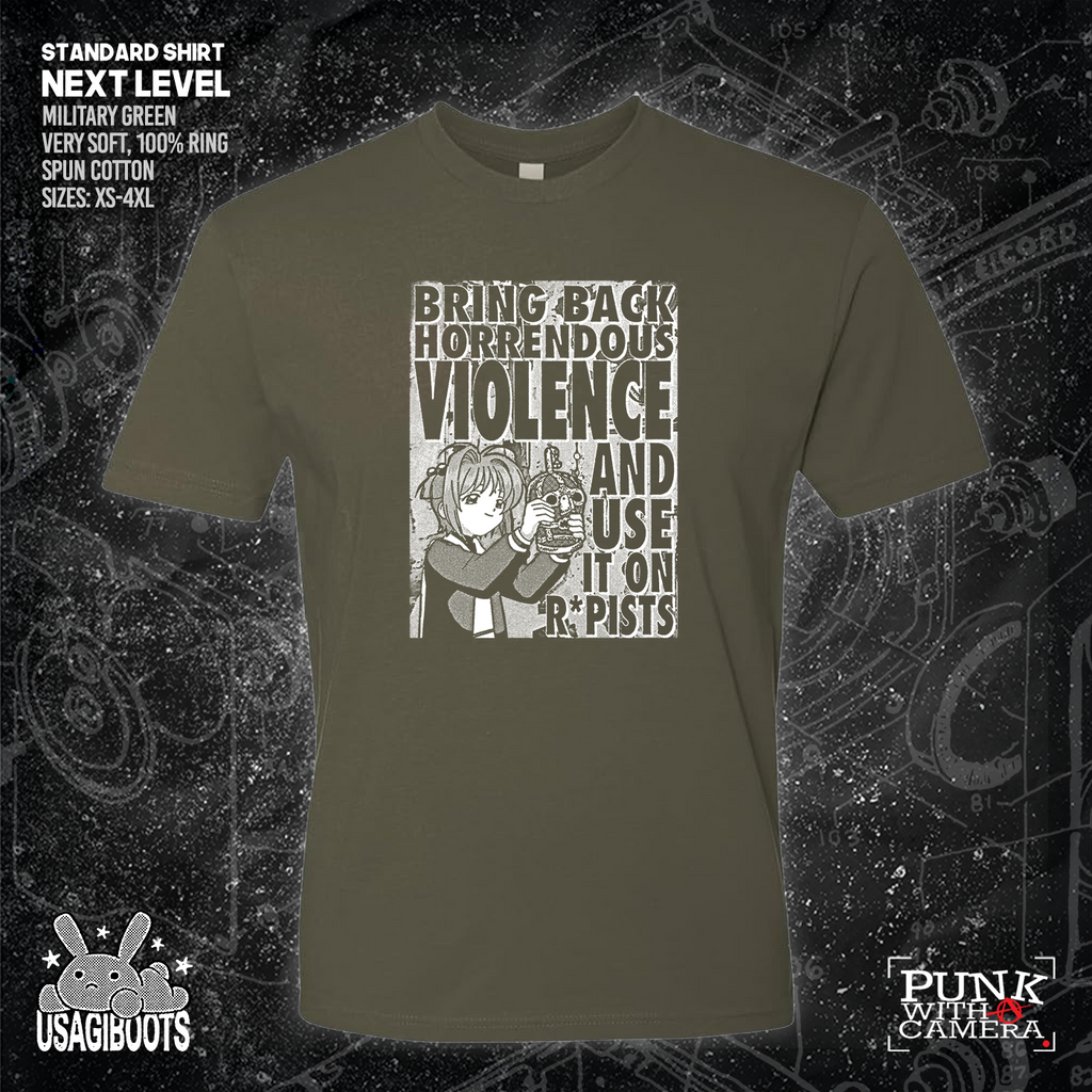 Bring Back Horrendous Violence And Use It On Rapists - Usagi Boots