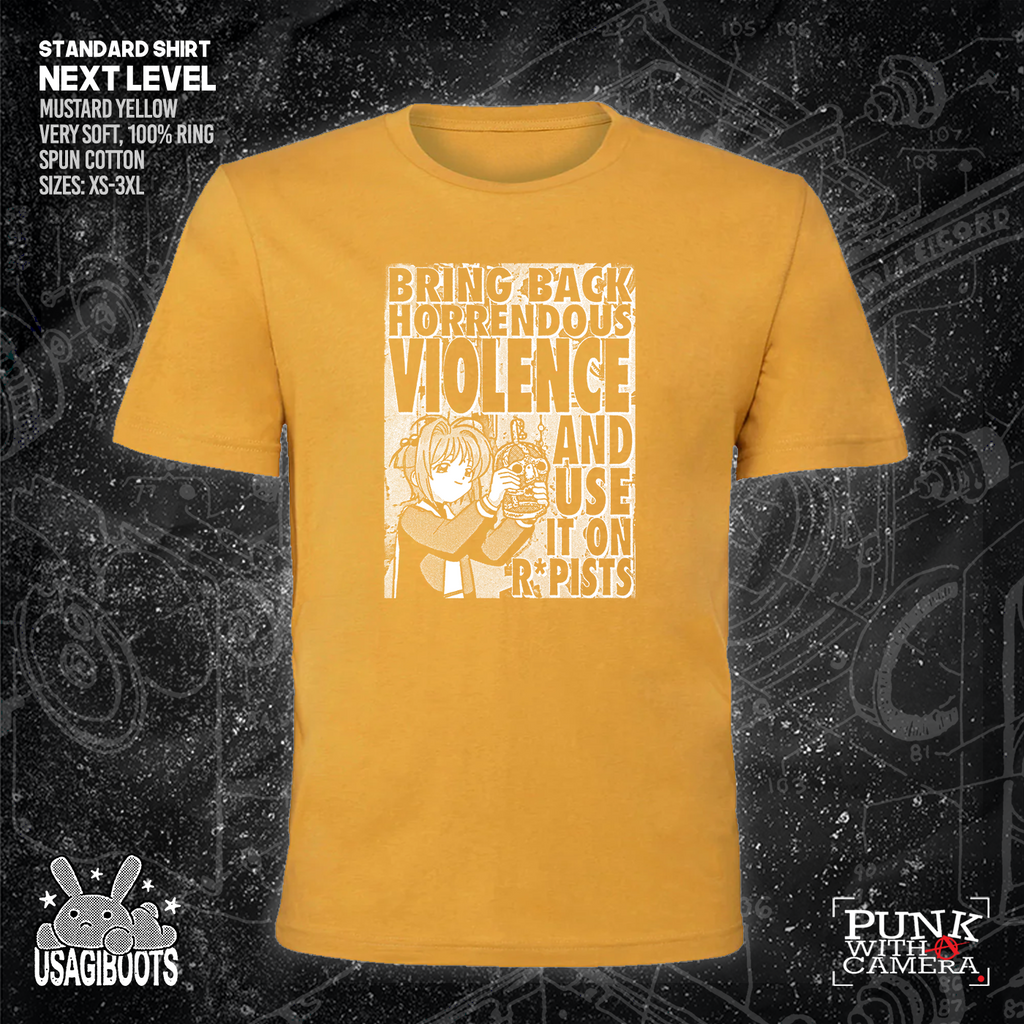 Bring Back Horrendous Violence And Use It On Rapists - Usagi Boots