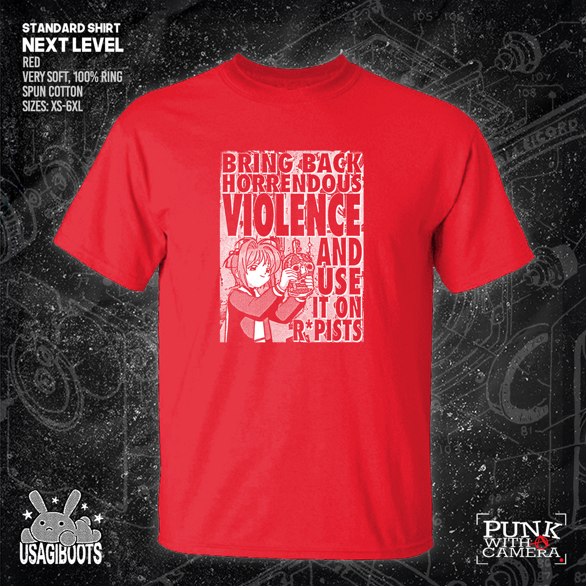 Bring Back Horrendous Violence And Use It On Rapists - Usagi Boots