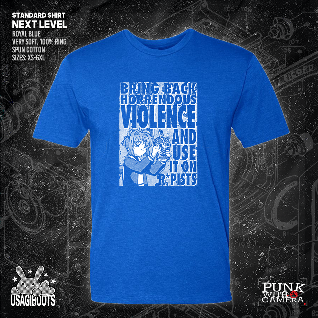 Bring Back Horrendous Violence And Use It On Rapists - Usagi Boots
