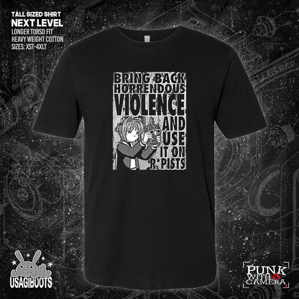 Bring Back Horrendous Violence And Use It On Rapists - Usagi Boots