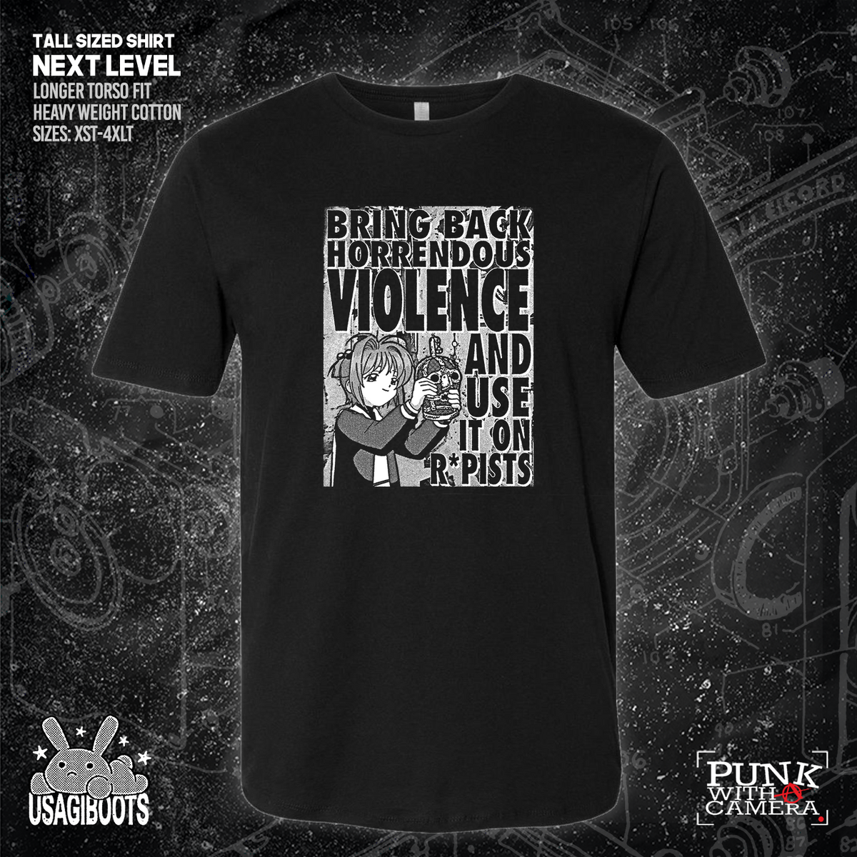 Bring Back Horrendous Violence And Use It On Rapists - Usagi Boots