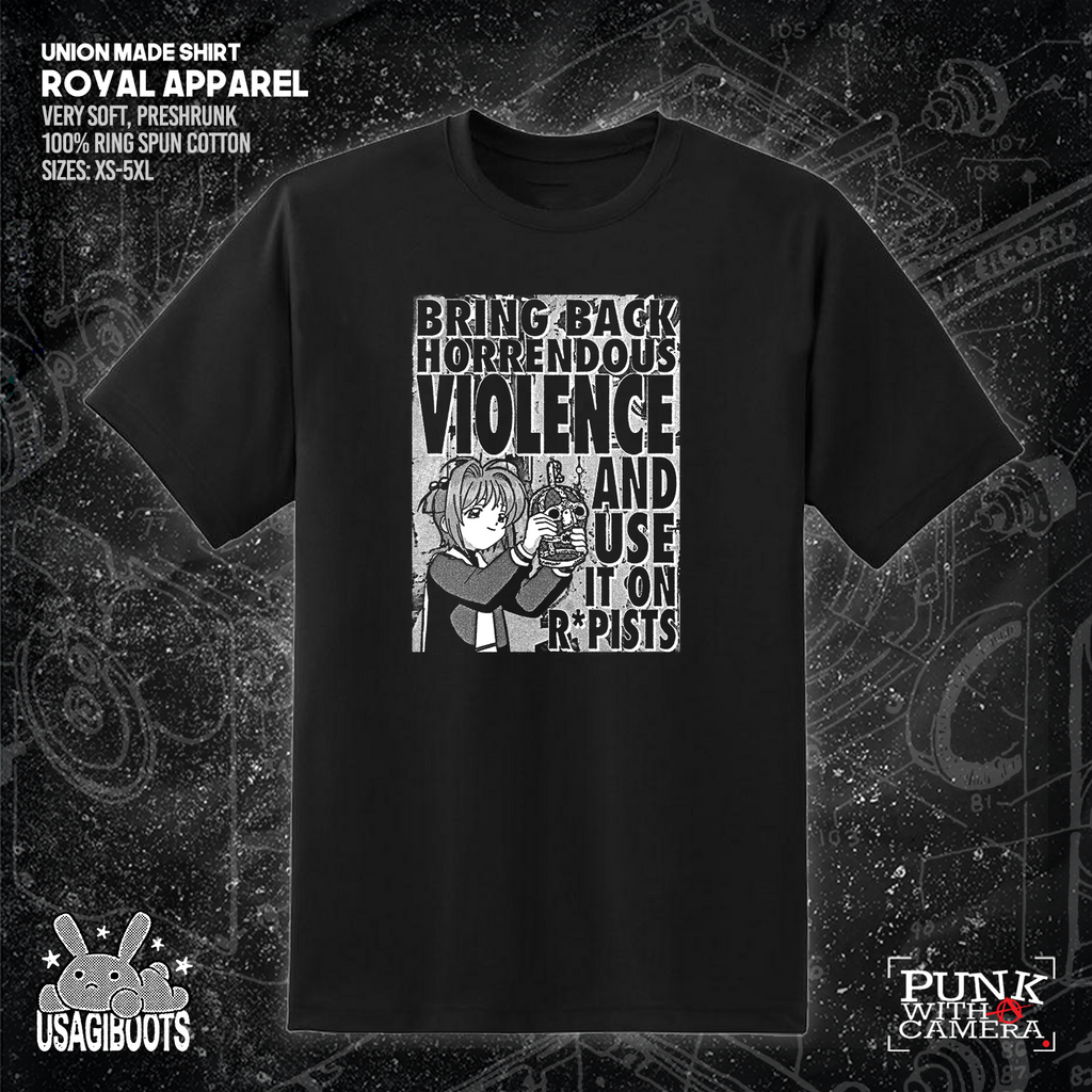 Bring Back Horrendous Violence And Use It On Rapists - Usagi Boots