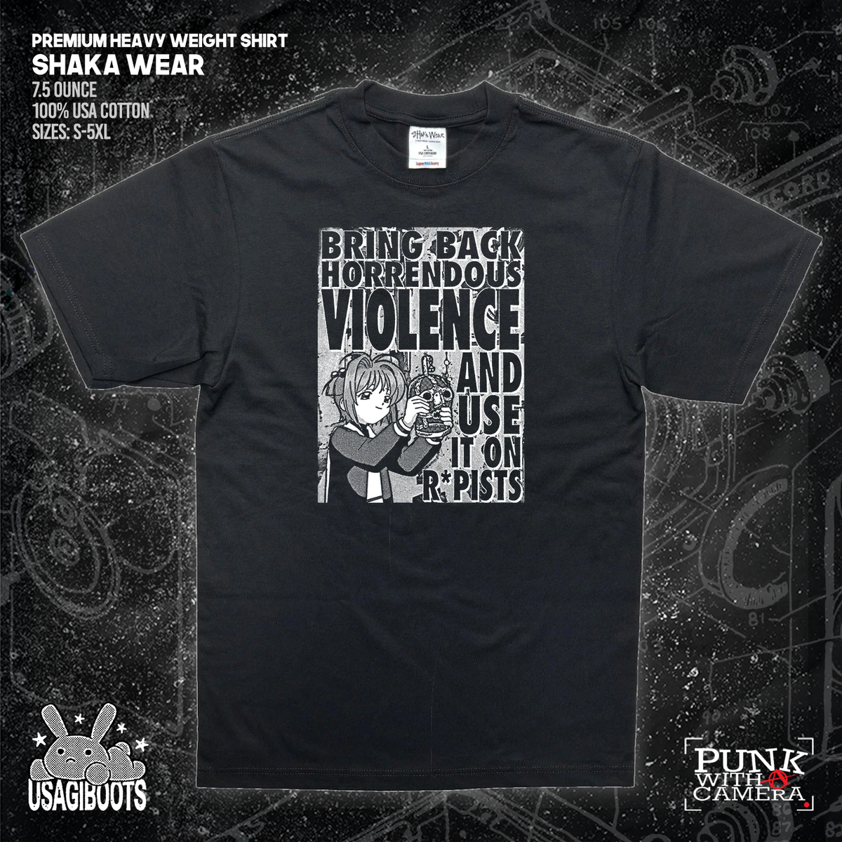 Bring Back Horrendous Violence And Use It On Rapists - Usagi Boots