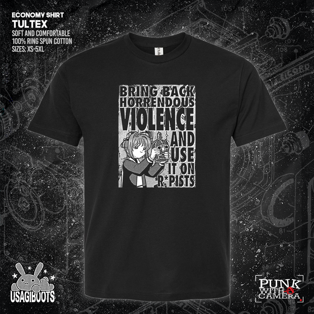 Bring Back Horrendous Violence And Use It On Rapists - Usagi Boots