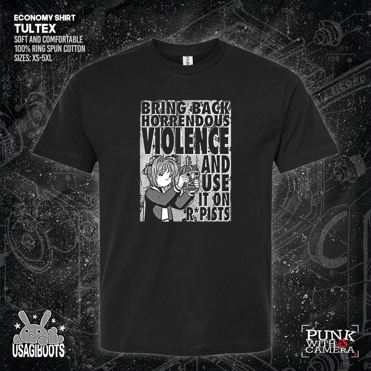 Bring Back Horrendous Violence And Use It On Rapists - Usagi Boots