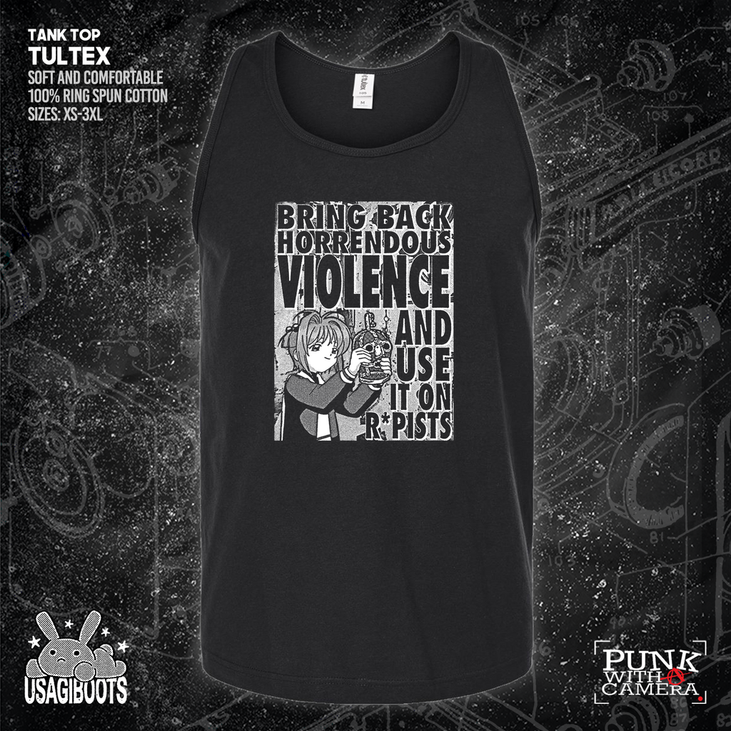 Bring Back Horrendous Violence And Use It On Rapists - Usagi Boots