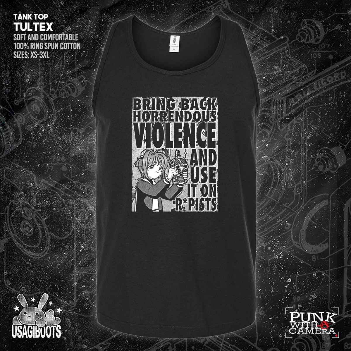 Bring Back Horrendous Violence And Use It On Rapists - Usagi Boots