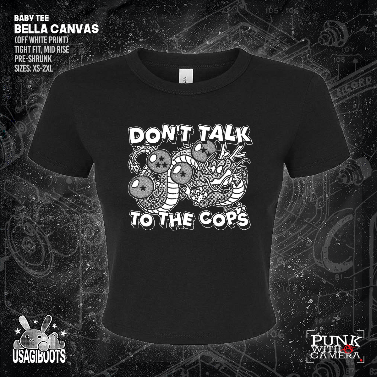 Don't Talk To Cops - Usagi Boots