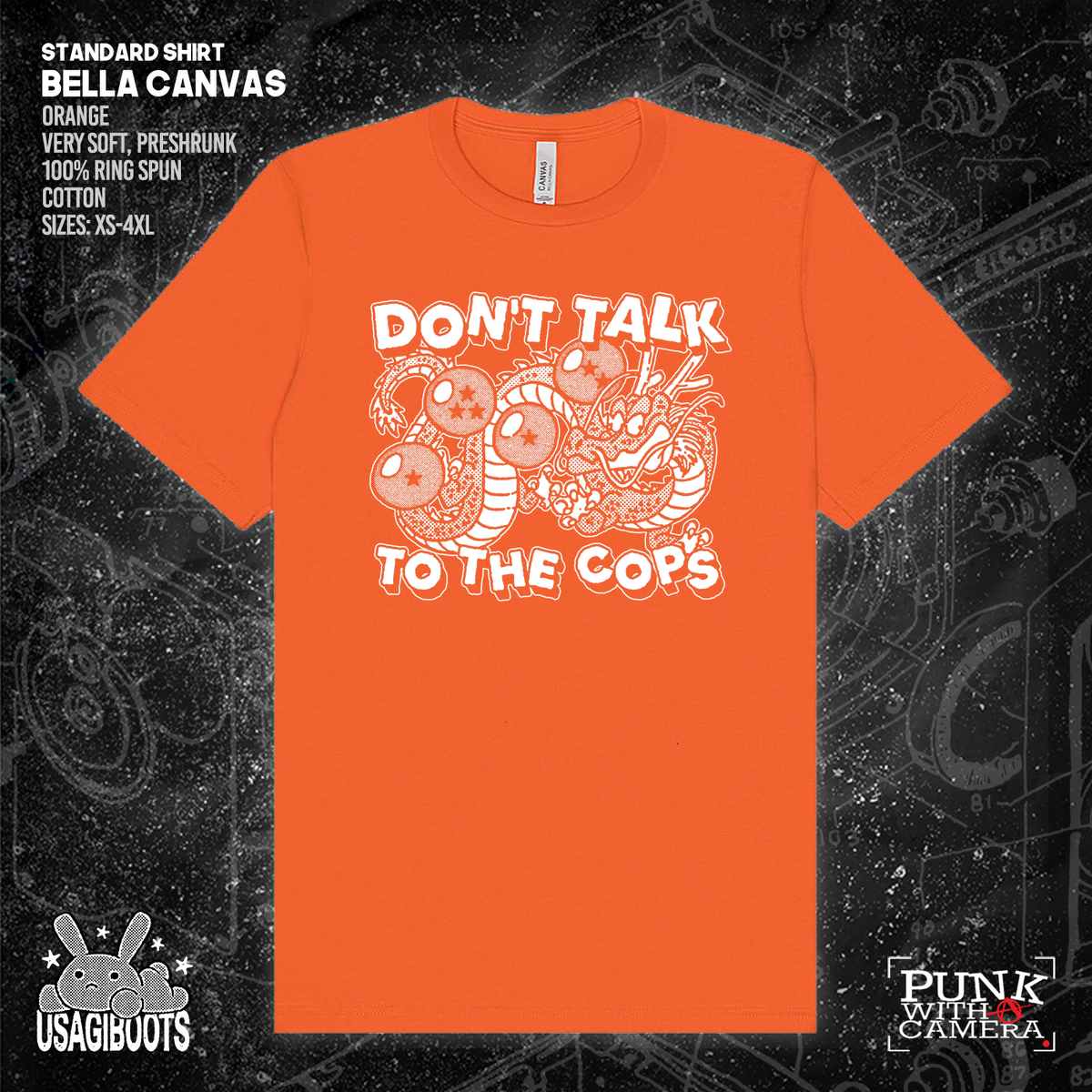 Don't Talk To Cops - Usagi Boots