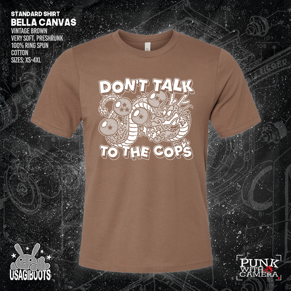 Don't Talk To Cops - Usagi Boots