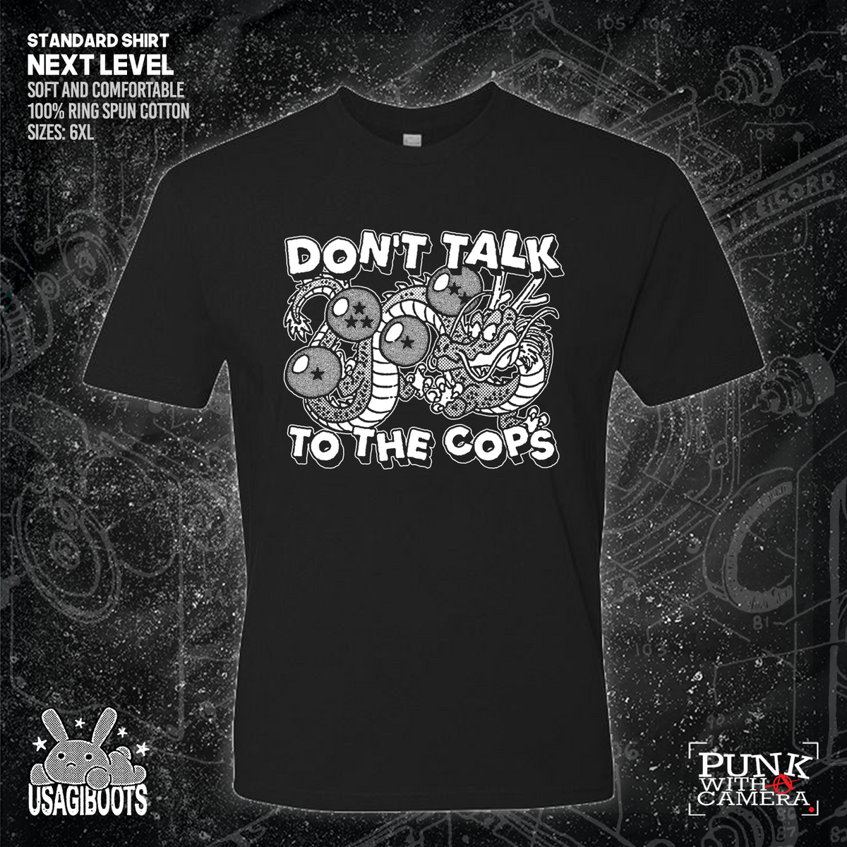 Don't Talk To Cops - Usagi Boots