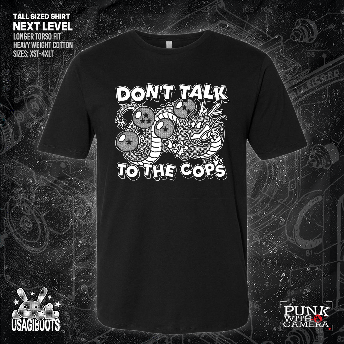 Don't Talk To Cops - Usagi Boots