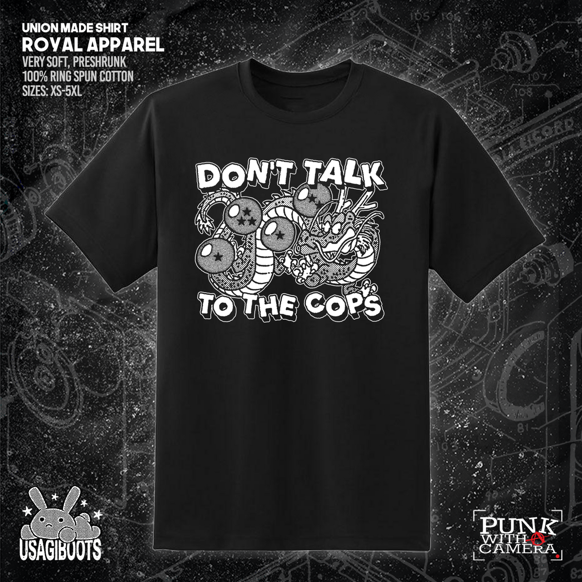 Don't Talk To Cops - Usagi Boots