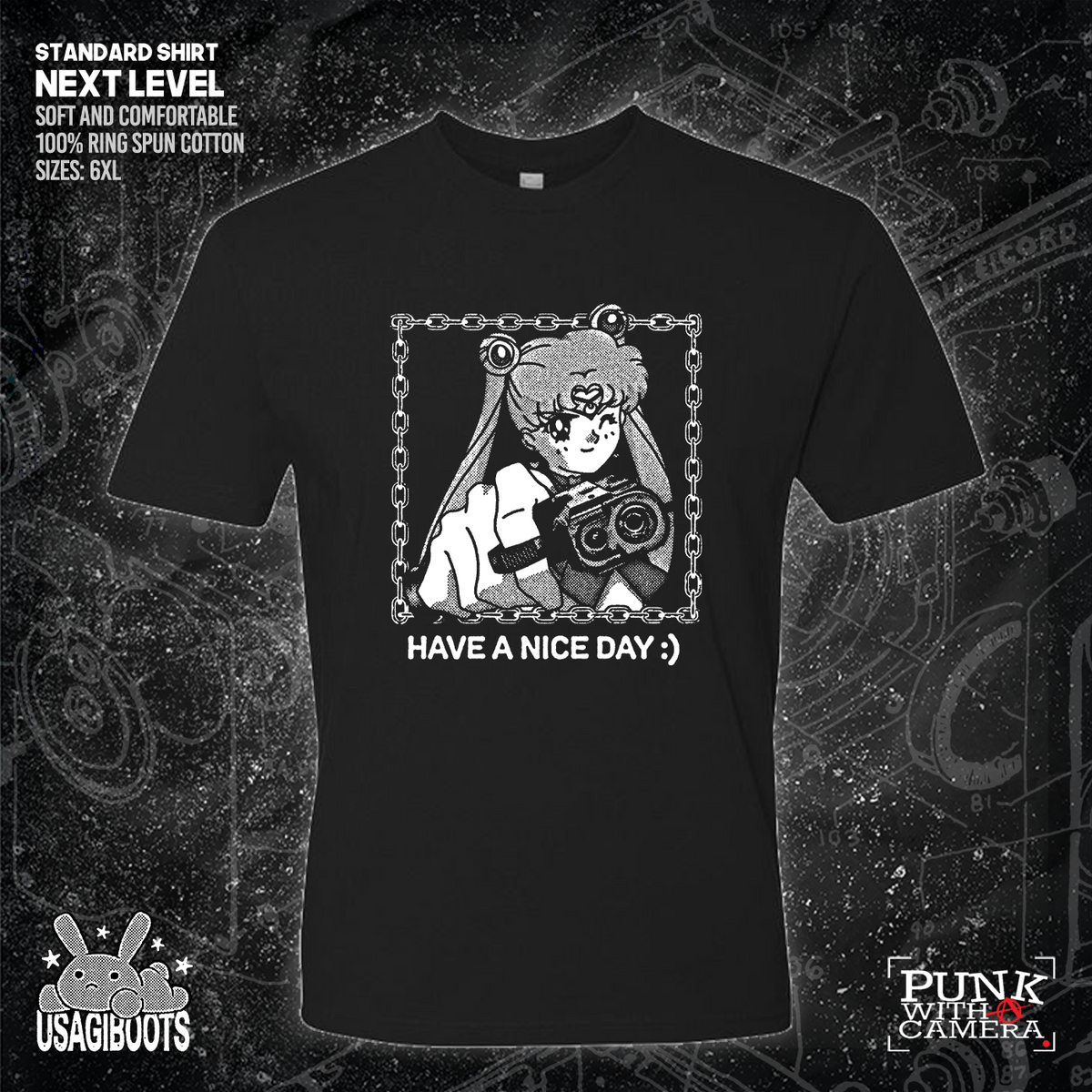 Have A Nice Day :) - Usagi Boots