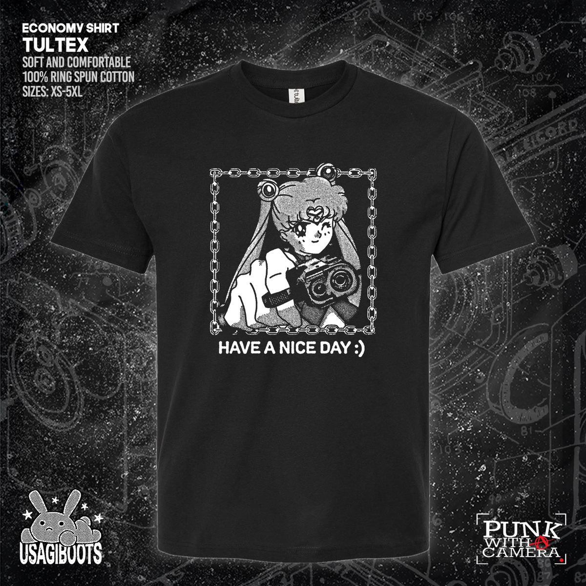 Have A Nice Day :) - Usagi Boots