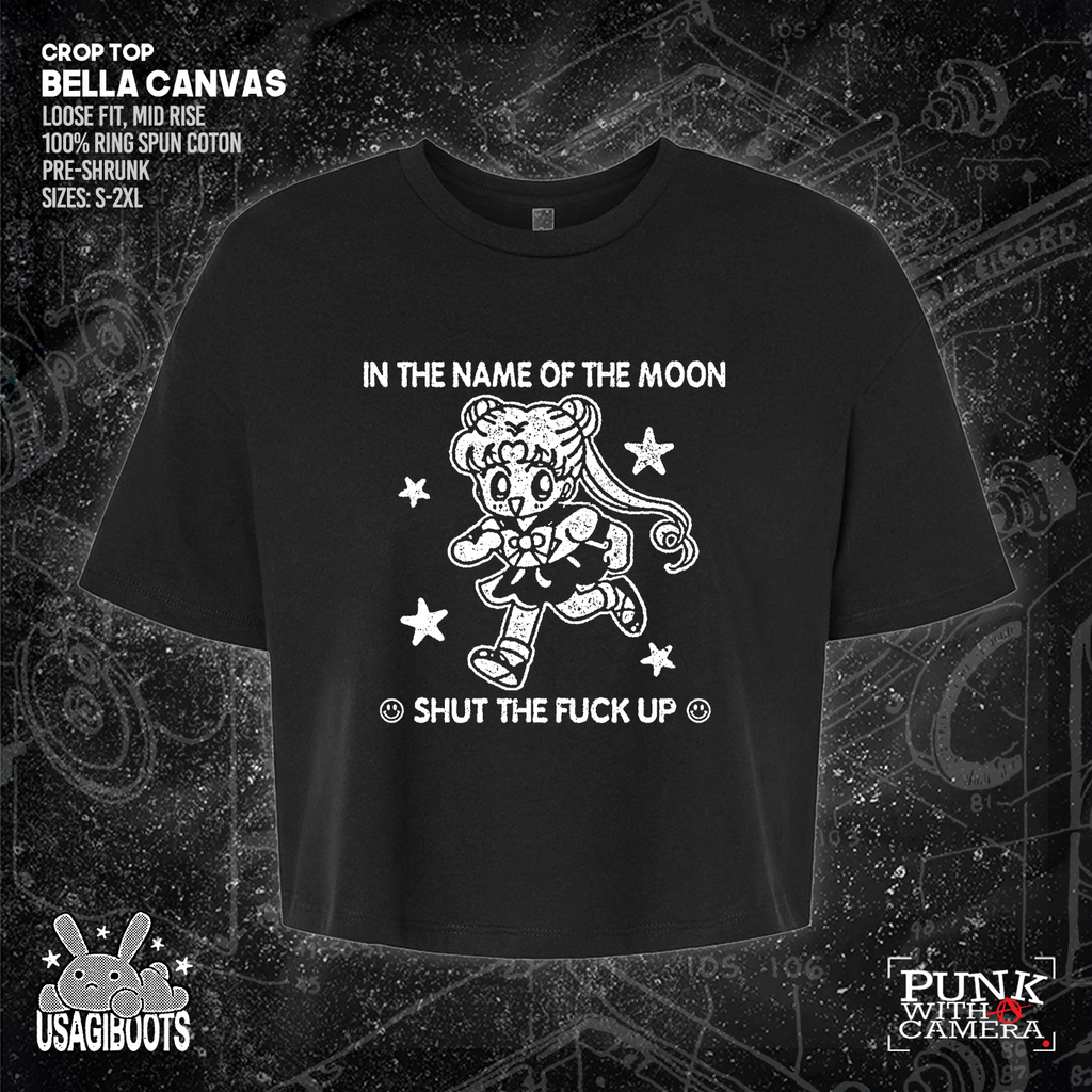In The Name Of The Moon Shut The Fuck Up - Usagi Boots