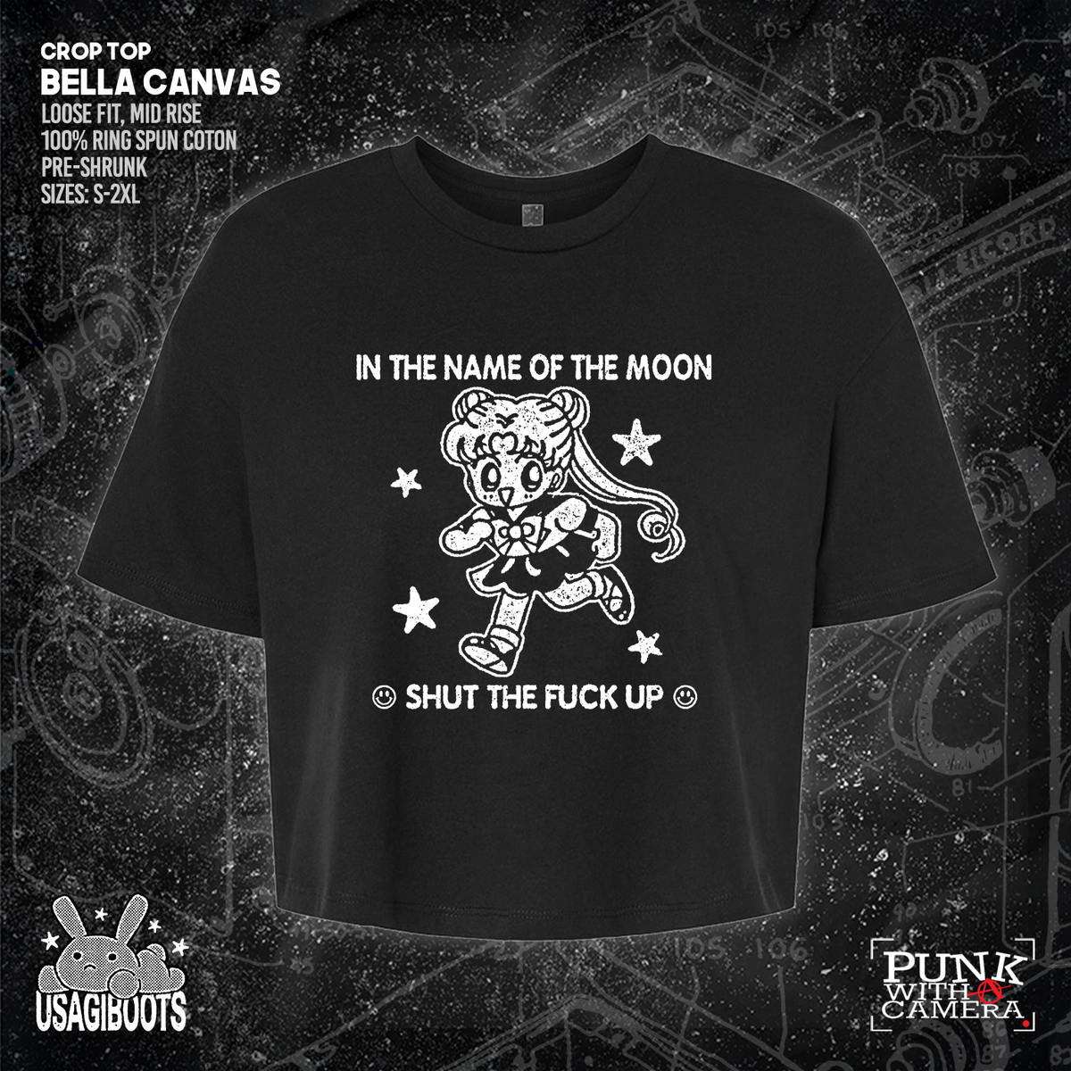 In The Name Of The Moon Shut The Fuck Up - Usagi Boots