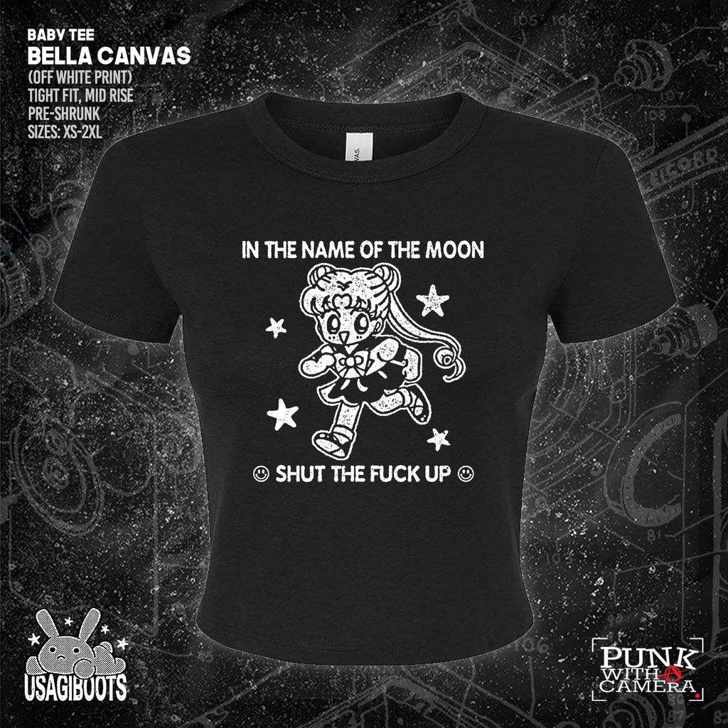 In The Name Of The Moon Shut The Fuck Up - Usagi Boots