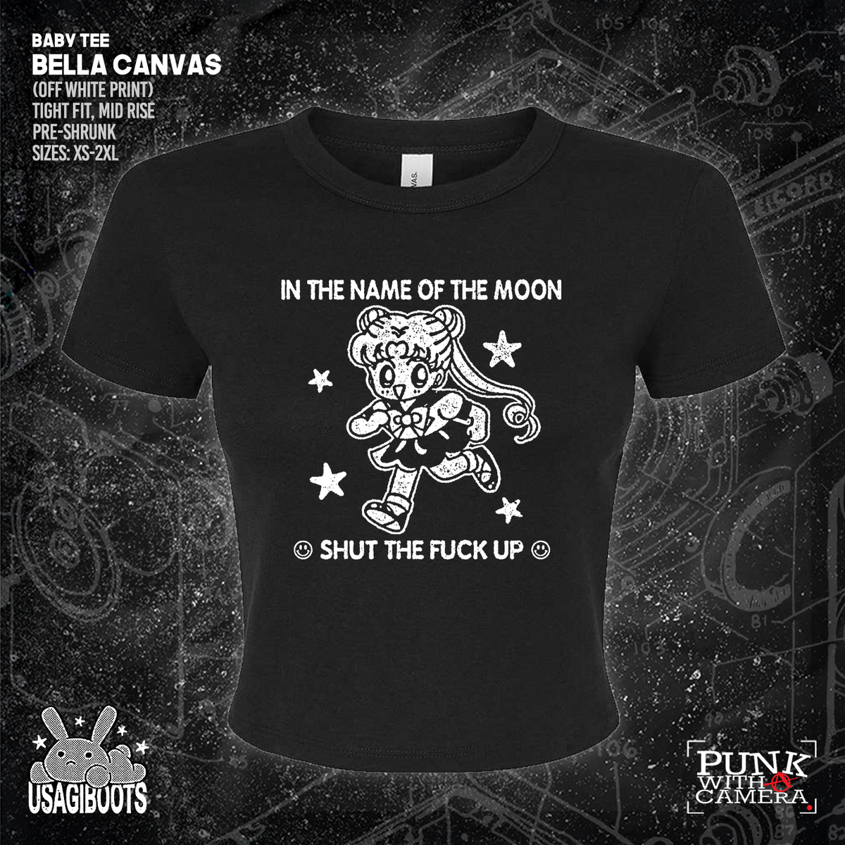 In The Name Of The Moon Shut The Fuck Up - Usagi Boots