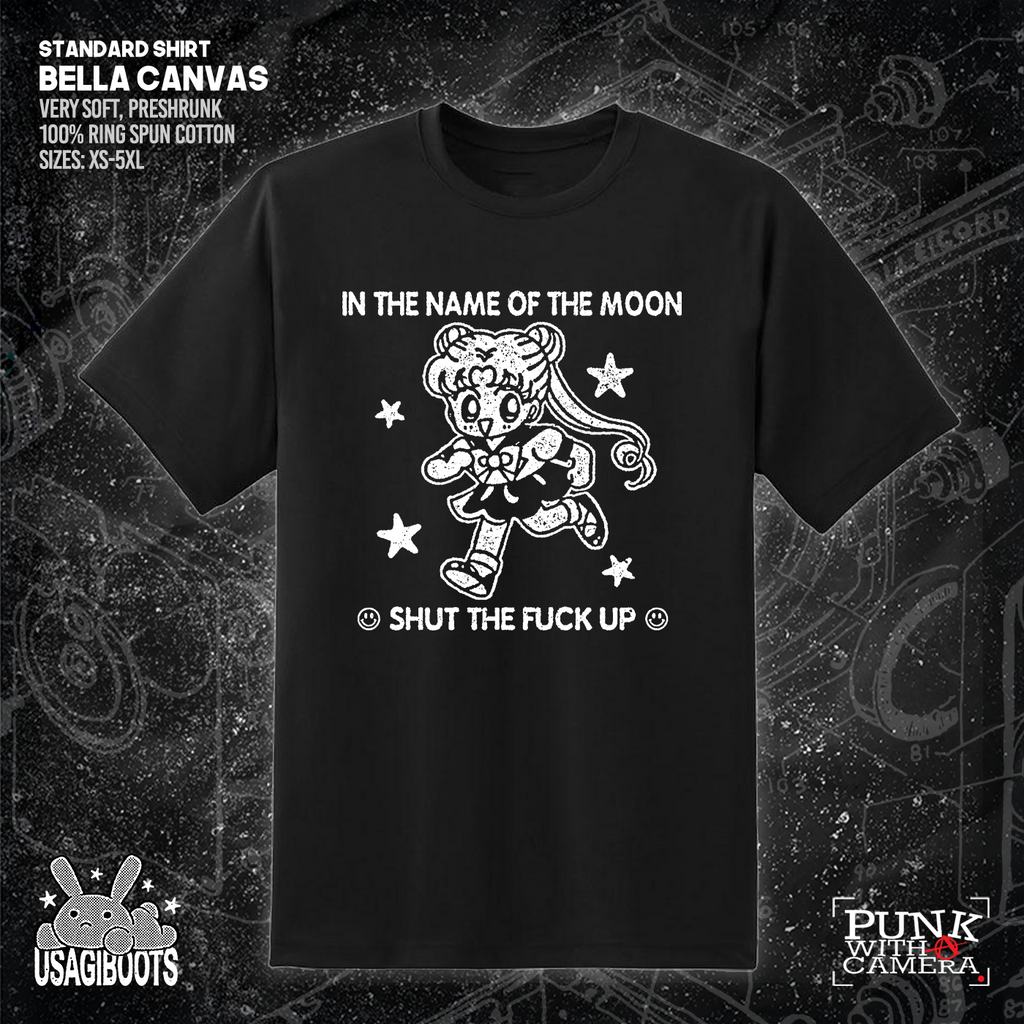 In The Name Of The Moon Shut The Fuck Up - Usagi Boots