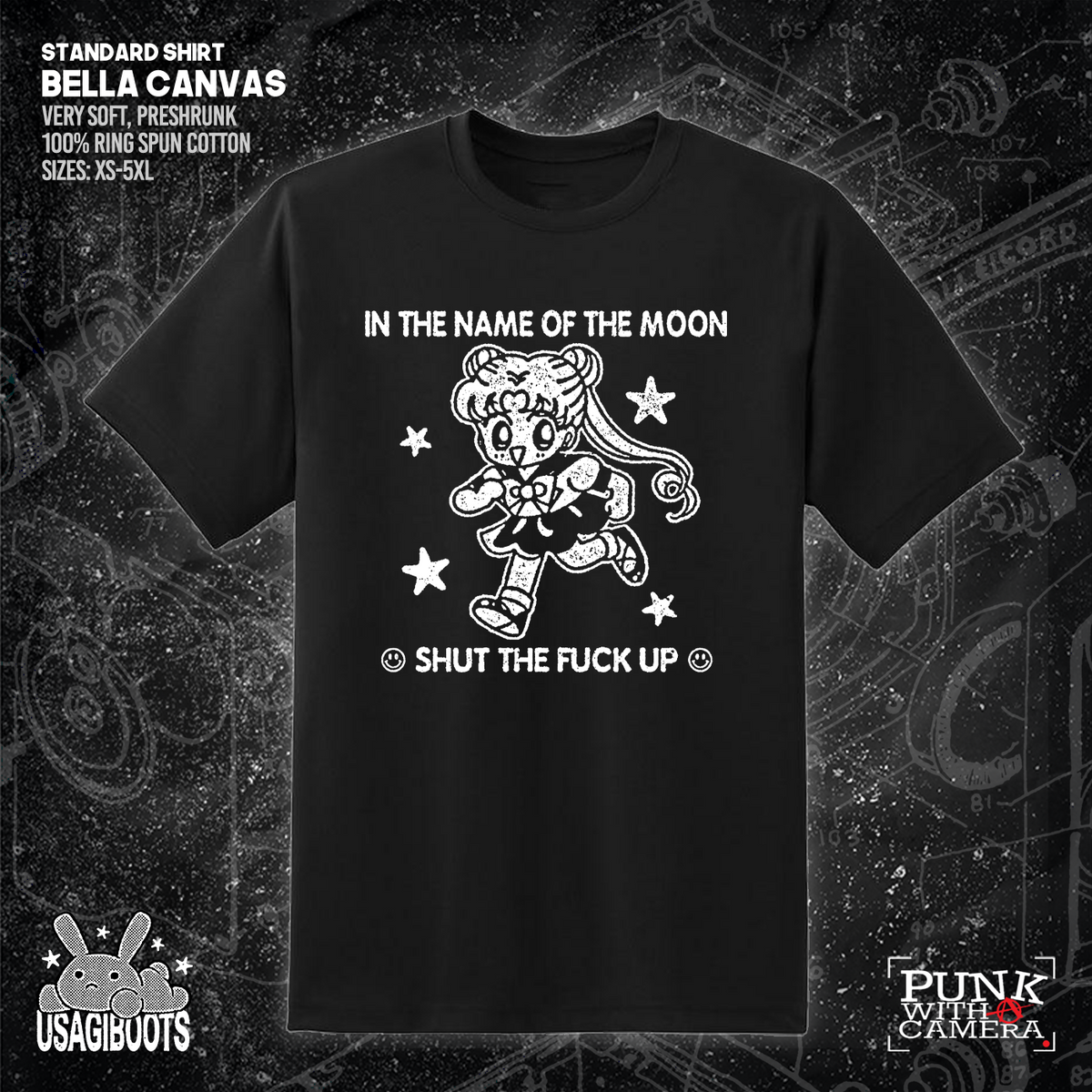 In The Name Of The Moon Shut The Fuck Up - Usagi Boots
