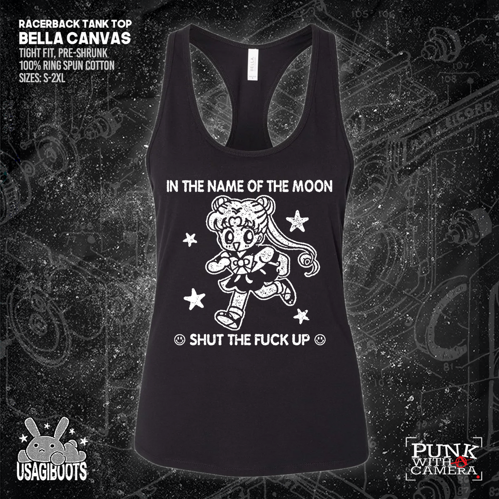 In The Name Of The Moon Shut The Fuck Up - Usagi Boots