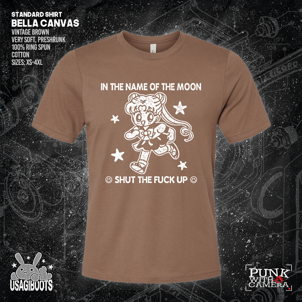 In The Name Of The Moon Shut The Fuck Up - Usagi Boots