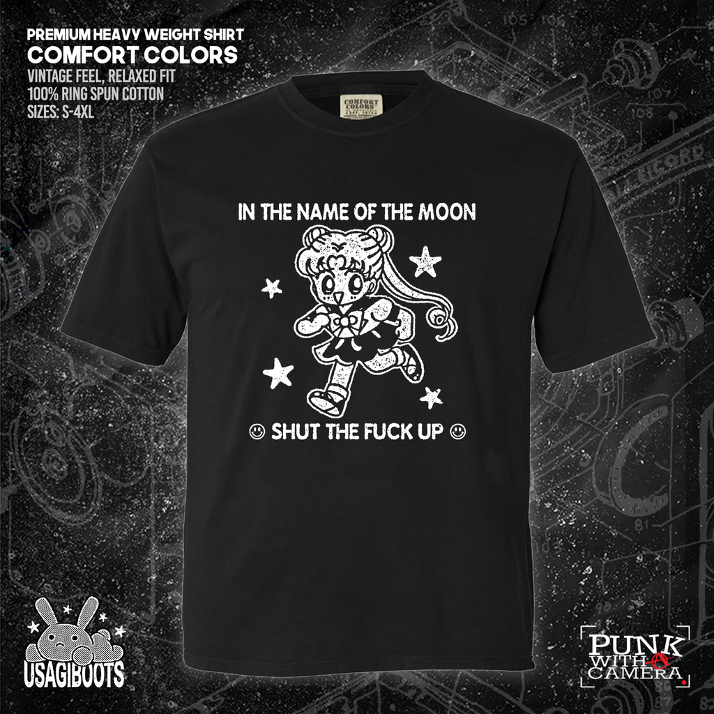 In The Name Of The Moon Shut The Fuck Up - Usagi Boots