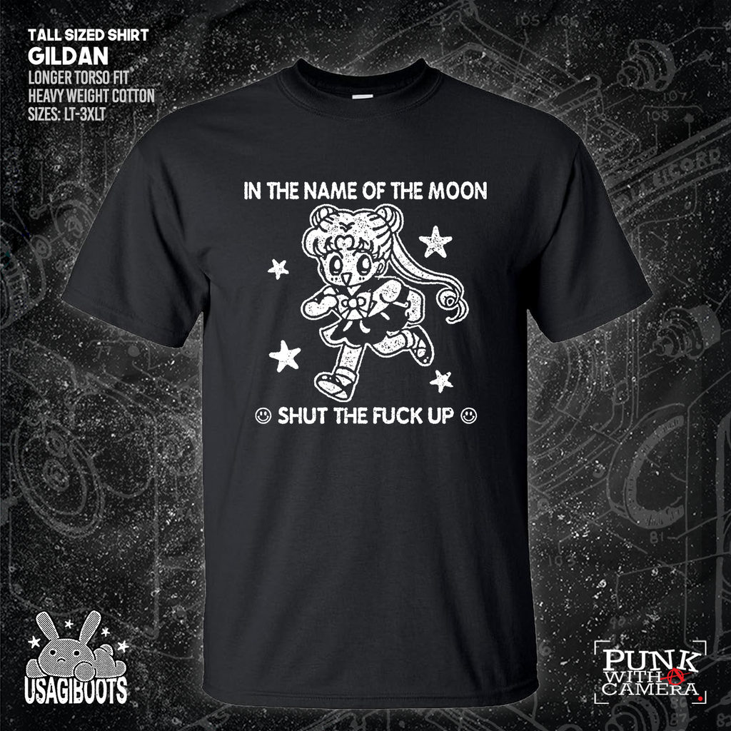 In The Name Of The Moon Shut The Fuck Up - Usagi Boots