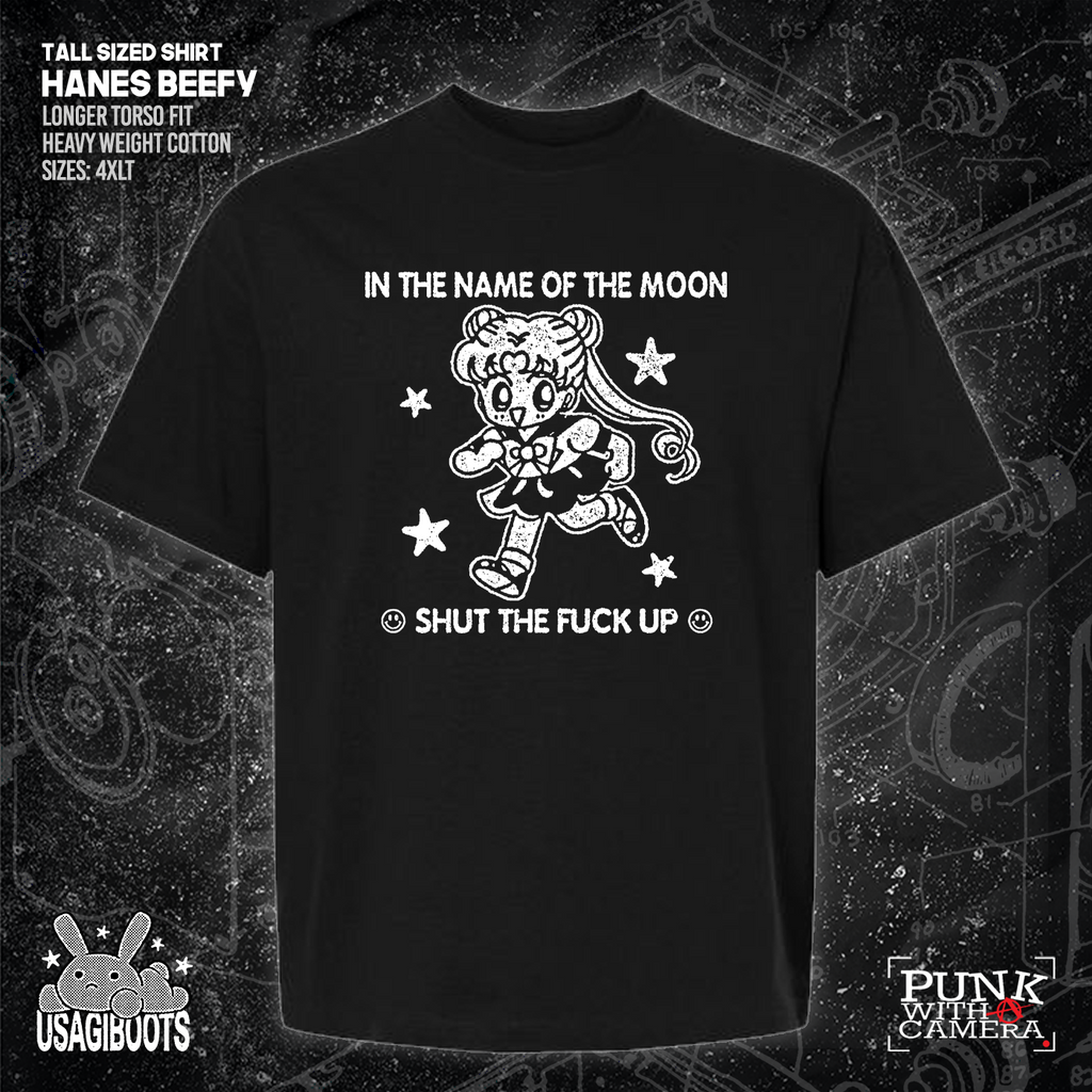 In The Name Of The Moon Shut The Fuck Up - Usagi Boots