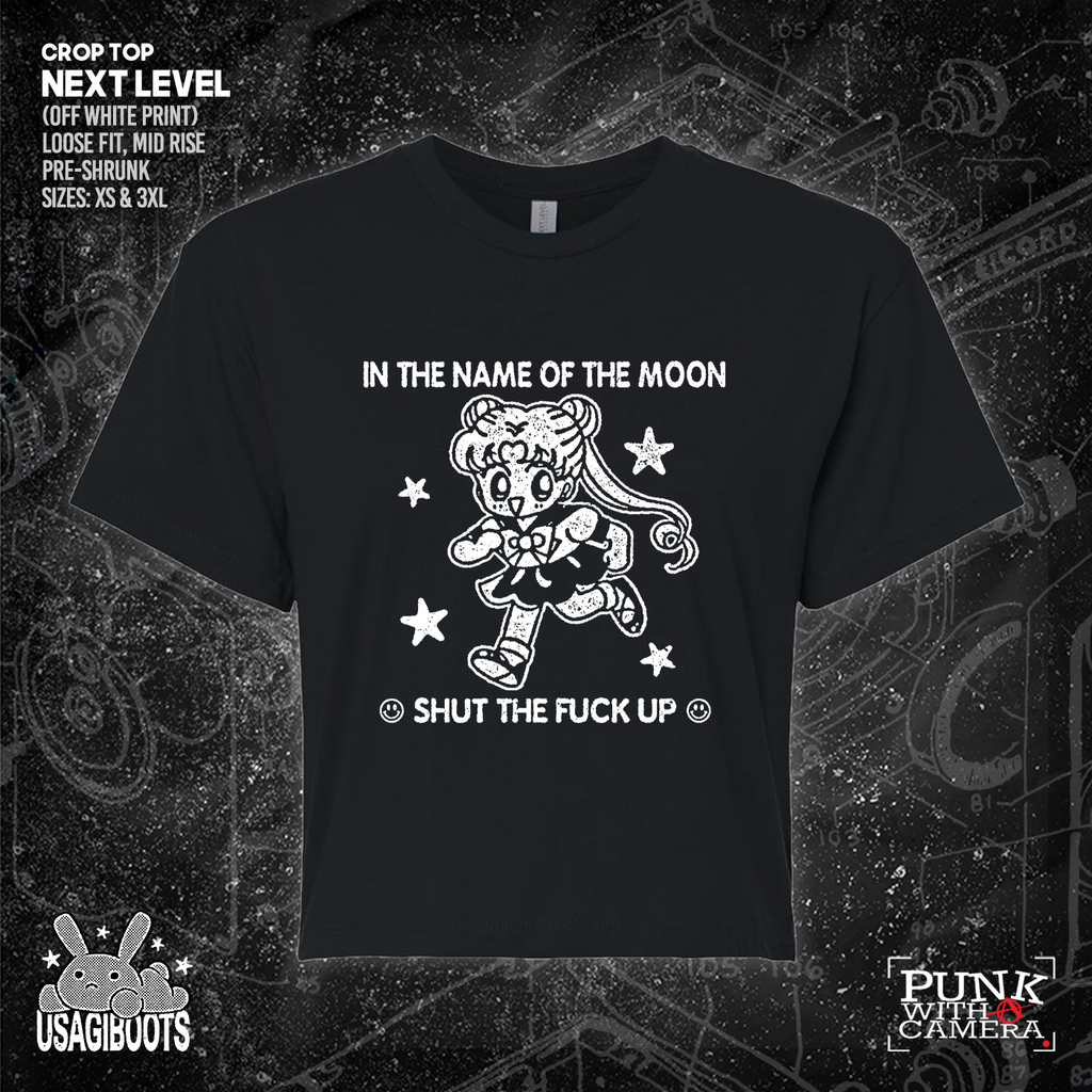 In The Name Of The Moon Shut The Fuck Up - Usagi Boots