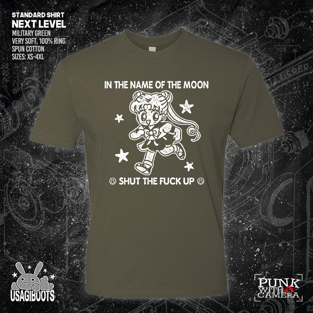 In The Name Of The Moon Shut The Fuck Up - Usagi Boots