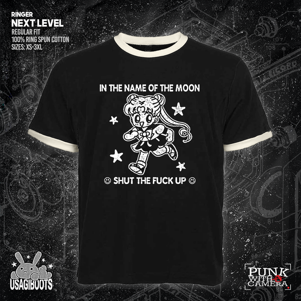 In The Name Of The Moon Shut The Fuck Up - Usagi Boots