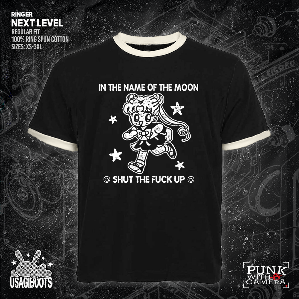 In The Name Of The Moon Shut The Fuck Up - Usagi Boots