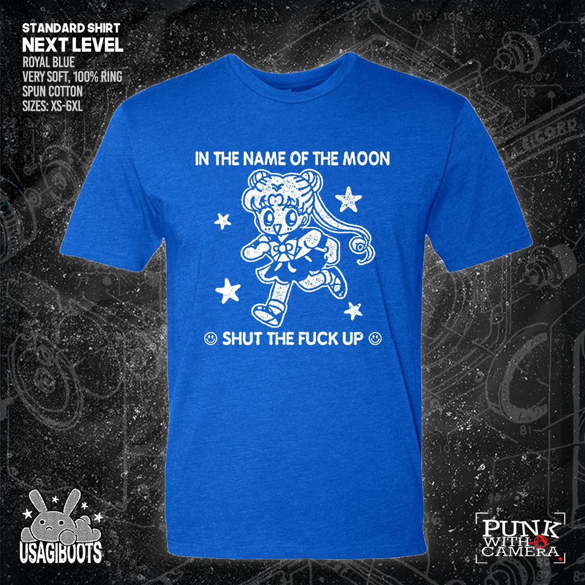 In The Name Of The Moon Shut The Fuck Up - Usagi Boots