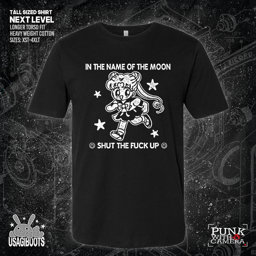 In The Name Of The Moon Shut The Fuck Up - Usagi Boots
