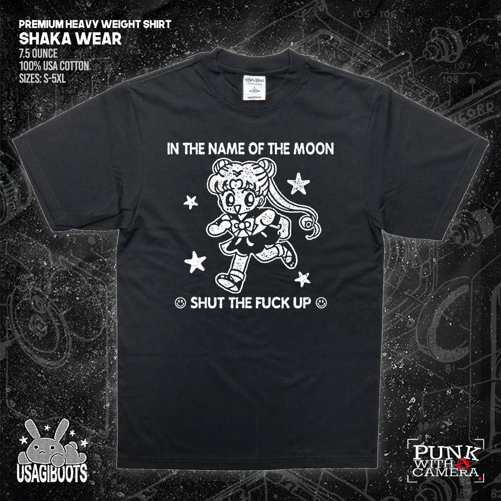 In The Name Of The Moon Shut The Fuck Up - Usagi Boots
