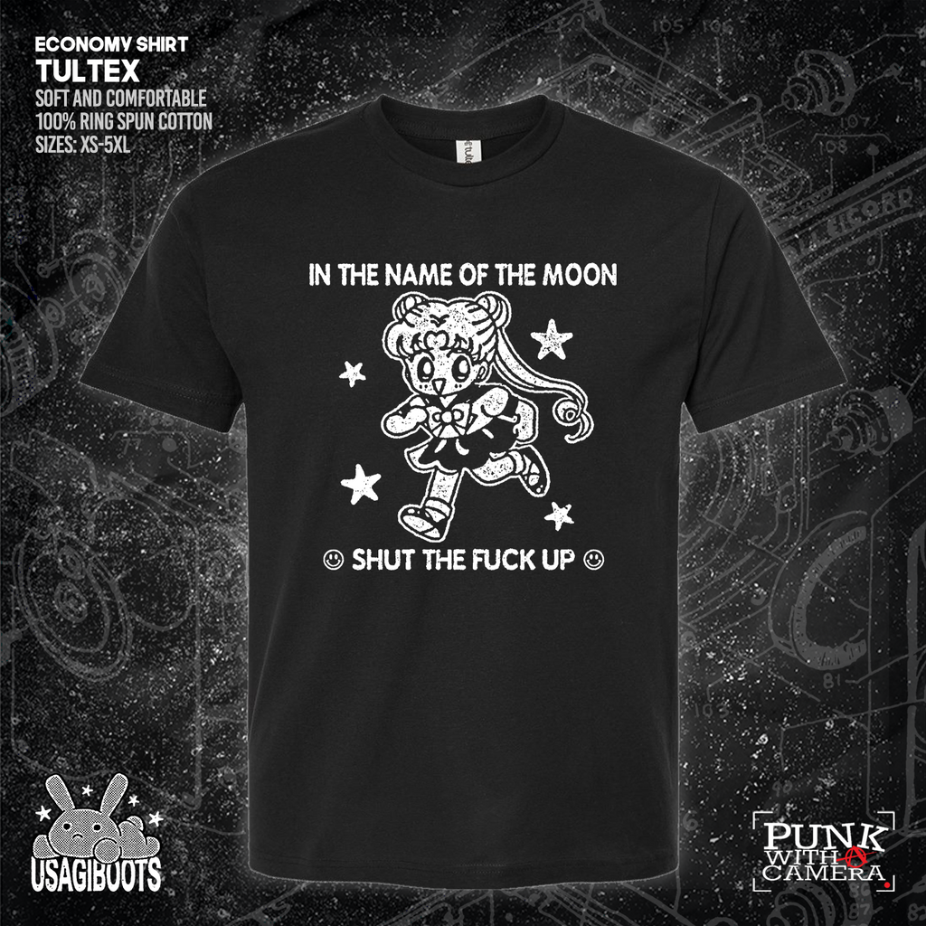 In The Name Of The Moon Shut The Fuck Up - Usagi Boots