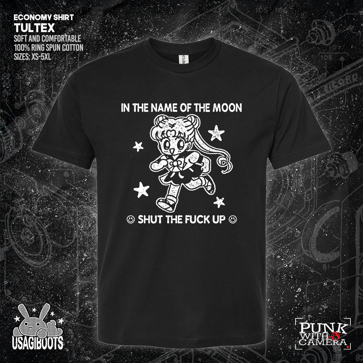 In The Name Of The Moon Shut The Fuck Up - Usagi Boots