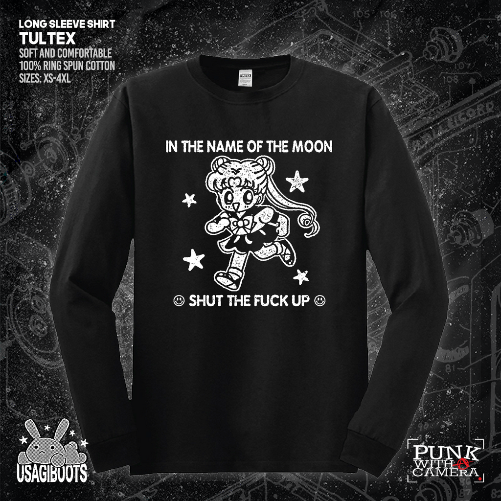 In The Name Of The Moon Shut The Fuck Up - Usagi Boots