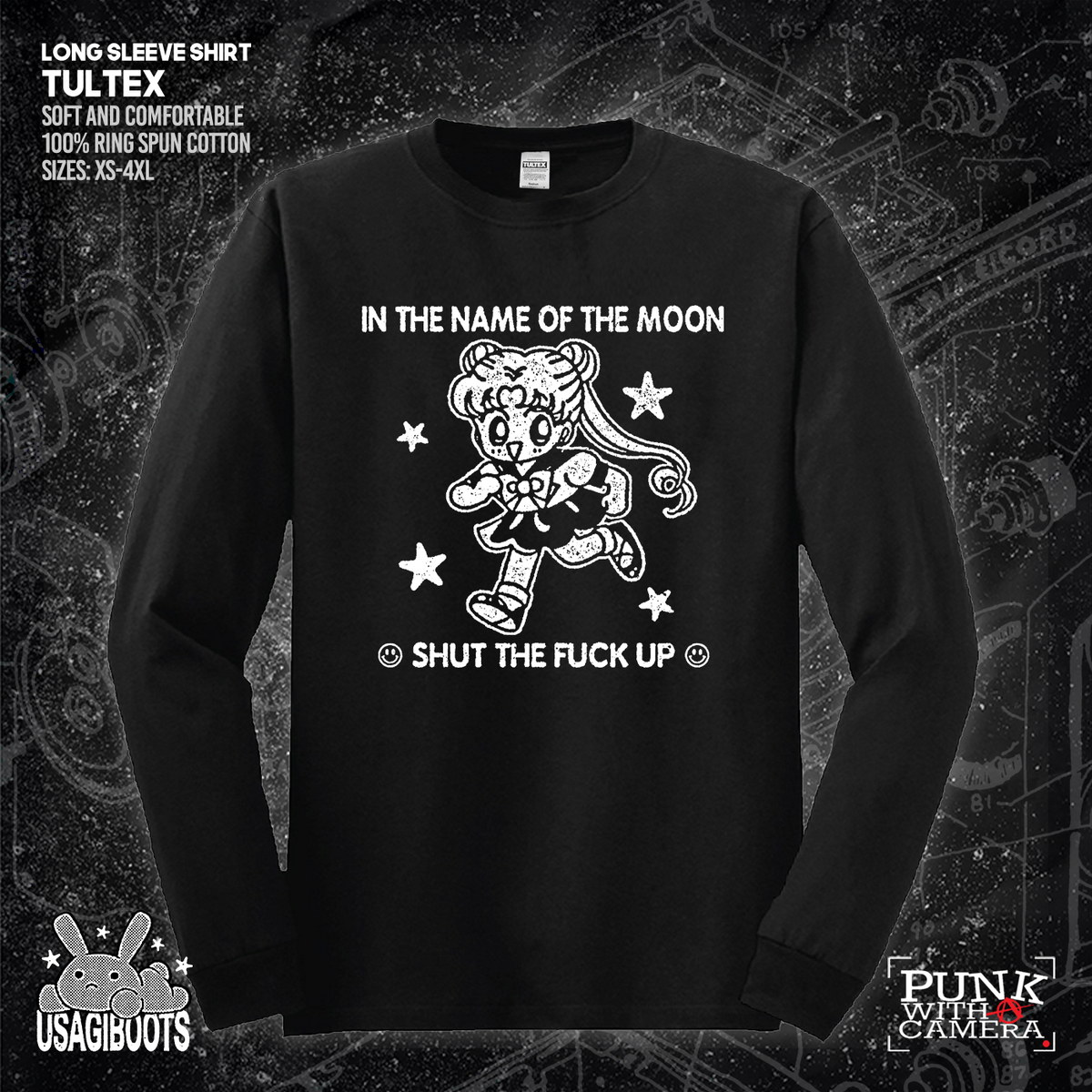 In The Name Of The Moon Shut The Fuck Up - Usagi Boots