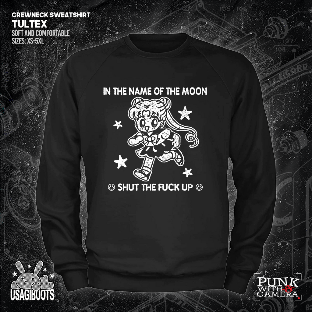 In The Name Of The Moon Shut The Fuck Up - Usagi Boots